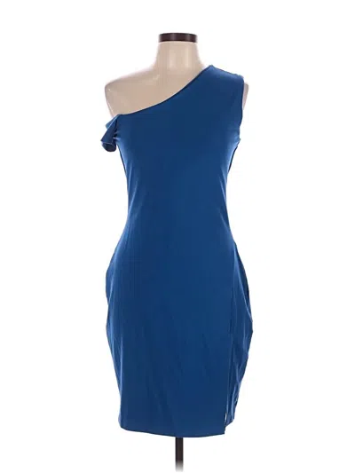 Pre-owned Susana Monaco Cocktail Dress In Blue