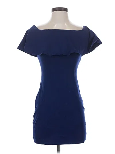 Pre-owned Susana Monaco Cocktail Dress In Blue