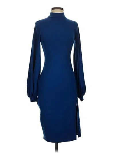 Pre-owned Susana Monaco Cocktail Dress In Blue
