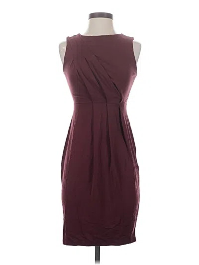 Pre-owned Susana Monaco Cocktail Dress In Burgundy