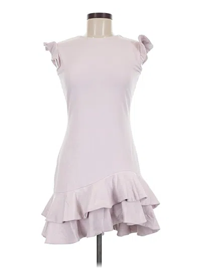 Pre-owned Susana Monaco Cocktail Dress In Gray