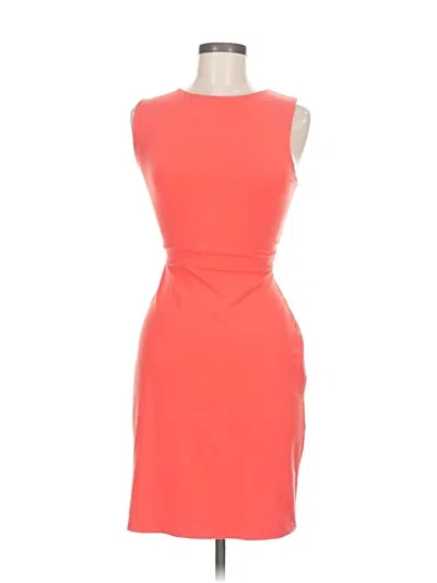 Pre-owned Susana Monaco Cocktail Dress In Orange