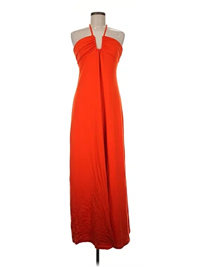 Pre-owned Susana Monaco Cocktail Dress In Orange