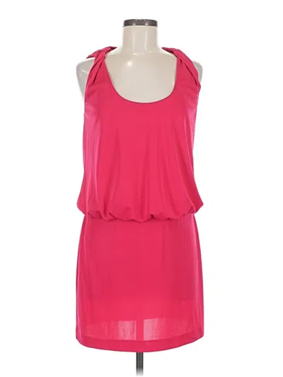 Pre-owned Susana Monaco Cocktail Dress In Pink