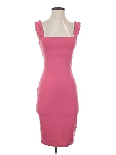 Pre-owned Susana Monaco Cocktail Dress In Pink