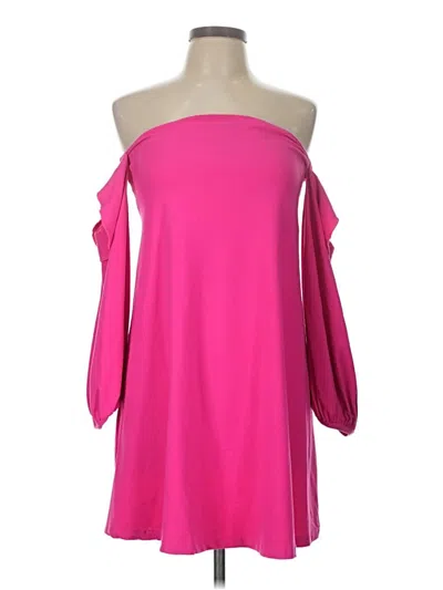 Pre-owned Susana Monaco Cocktail Dress In Pink