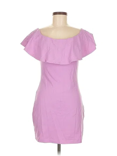 Pre-owned Susana Monaco Cocktail Dress In Purple