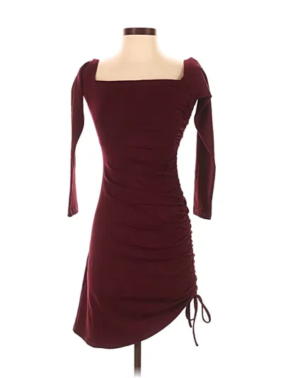 Pre-owned Susana Monaco Cocktail Dress In Purple