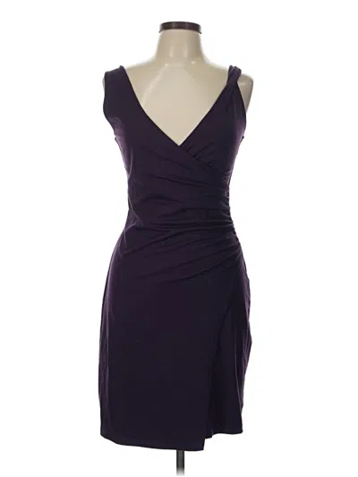 Pre-owned Susana Monaco Cocktail Dress In Purple