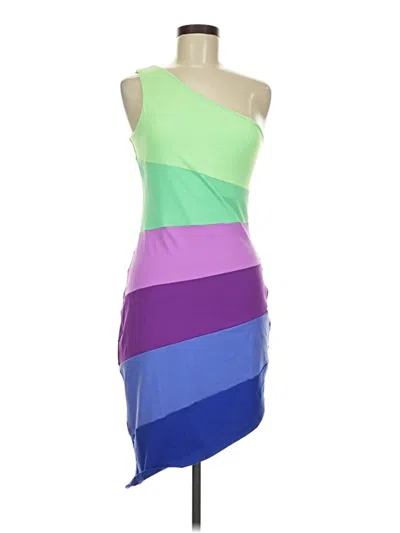 Pre-owned Susana Monaco Cocktail Dress In Purple