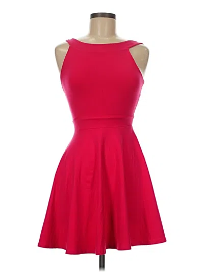 Pre-owned Susana Monaco Cocktail Dress In Red