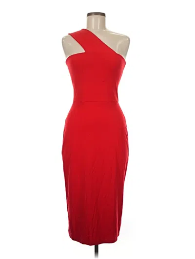 Pre-owned Susana Monaco Cocktail Dress In Red
