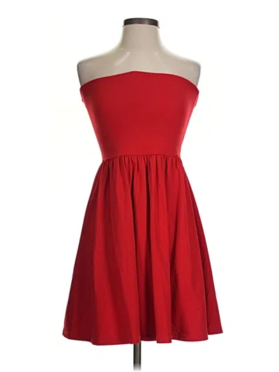 Pre-owned Susana Monaco Cocktail Dress In Red