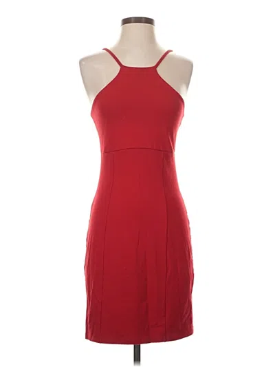 Pre-owned Susana Monaco Cocktail Dress In Red