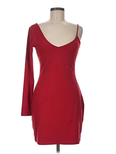 Pre-owned Susana Monaco Cocktail Dress In Red