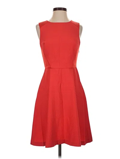 Pre-owned Susana Monaco Cocktail Dress In Red