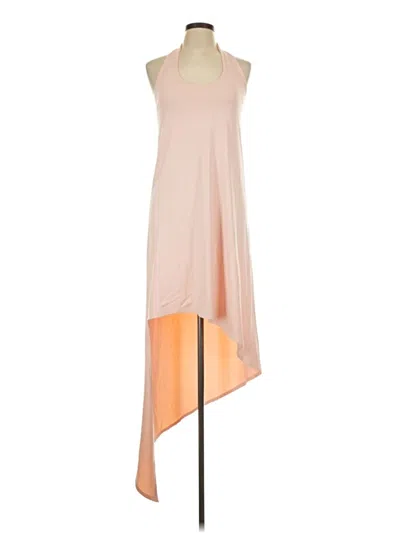 Pre-owned Susana Monaco Cocktail Dress In Tan