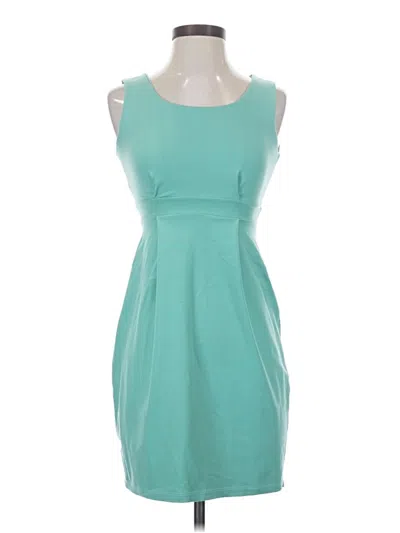 Pre-owned Susana Monaco Cocktail Dress In Teal