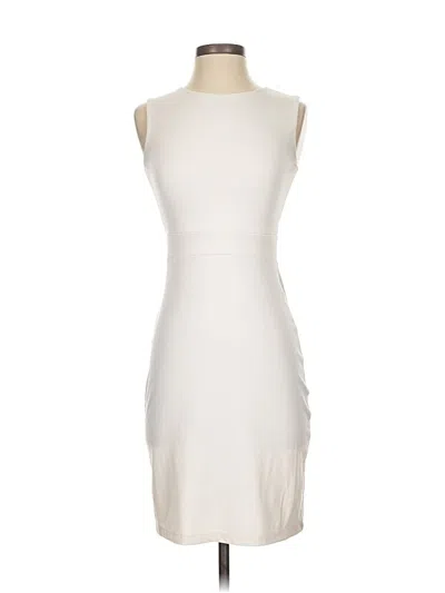 Pre-owned Susana Monaco Cocktail Dress In White