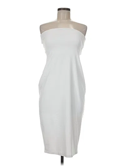 Pre-owned Susana Monaco Cocktail Dress In White