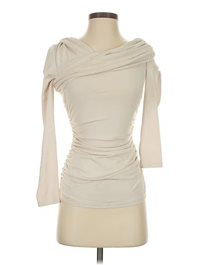 Pre-owned Susana Monaco Cocktail Dress In White