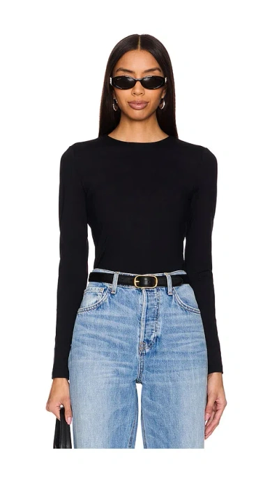 Susana Monaco Langarmshirt In Black