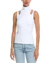 Susana Monaco Double Strap Mock Top In White
