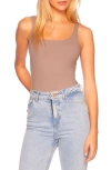 Susana Monaco Women's Scoopneck Tank Top In Cocoa