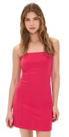 Susana Monaco Essential Tube A-line Dress Hibiscus In Hibiscus
