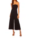 Susana Monaco Essential Tube Cropped Jumpsuit In Black In Black
