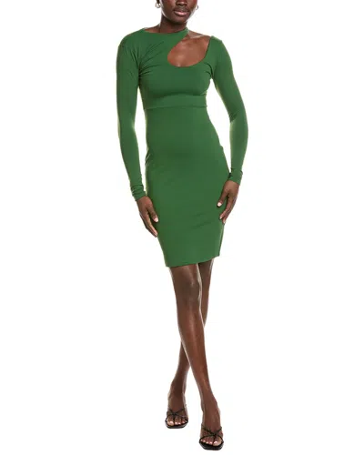 Susana Monaco Extreme Cutout Mini Dress In Green