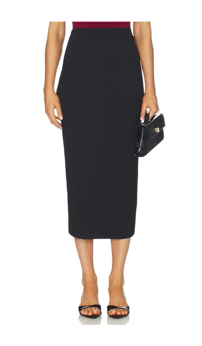 Susana Monaco Fitted Skirt In Black