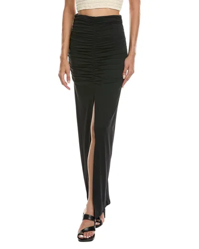 Susana Monaco Gathered Skirt In Black