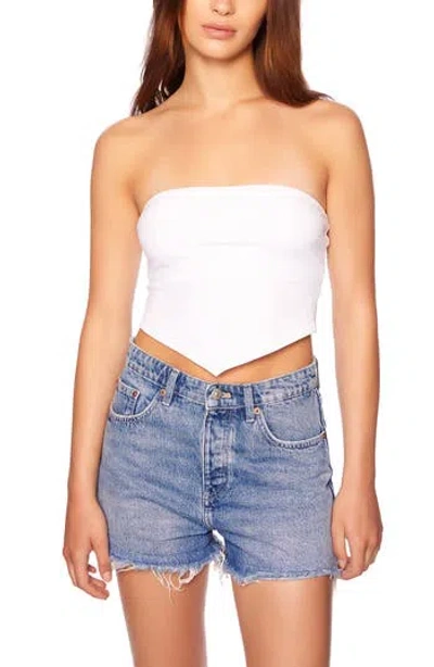 Susana Monaco Handkerchief Hem Tube Top
