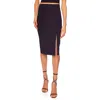 SUSANA MONACO SUSANA MONACO HIGH WAIST SLIT FRONT SKIRT