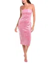 Susana Monaco Knit Tube Dress In Pink
