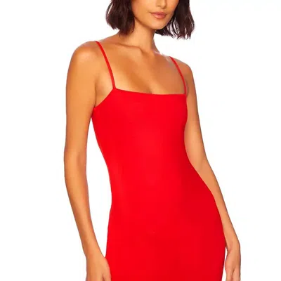 Susana Monaco Susan Monaco Laurie Mini Dress In Red