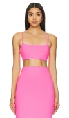 Susana Monaco Cropped-top In Pink