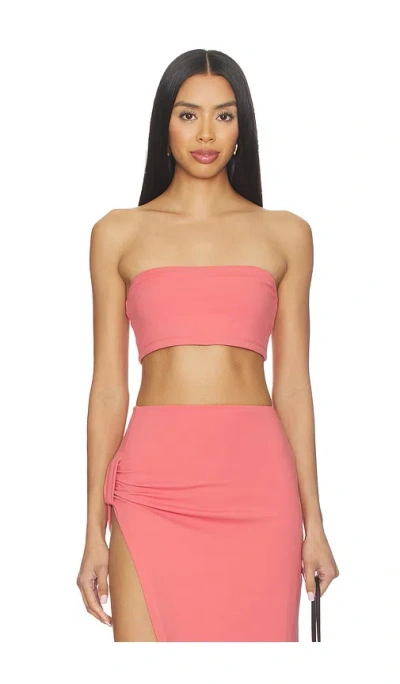 Susana Monaco Micro Tube Top In Pink