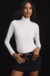 Susana Monaco Mock-neck Top In White