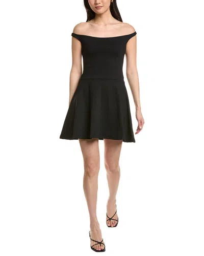 Susana Monaco Off Shoulder Dress In Black