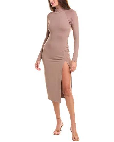 Susana Monaco Open Back Dress In Brown