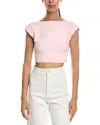 Susana Monaco Open Back Top In Pink