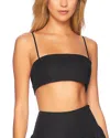 Susana Monaco Crop String Top In Black