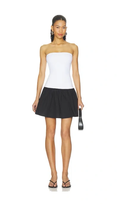 Susana Monaco Poplin Tube Drop Waist Dress