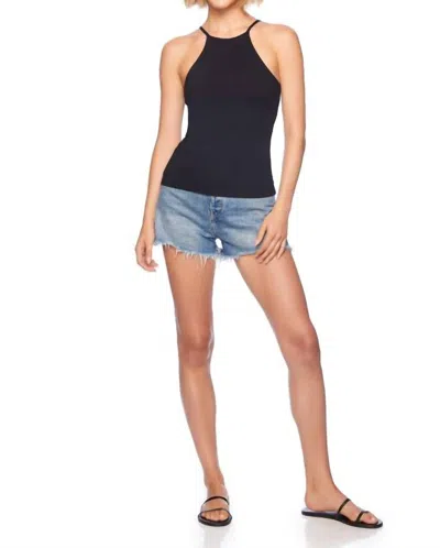 Susana Monaco Racer Tank In Black