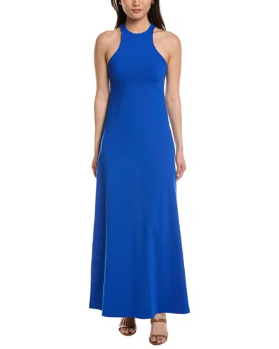 Susana Monaco Racer Tank Long Dress In Blue