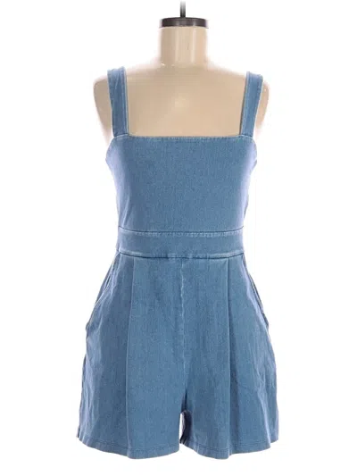 Pre-owned Susana Monaco Romper In Blue