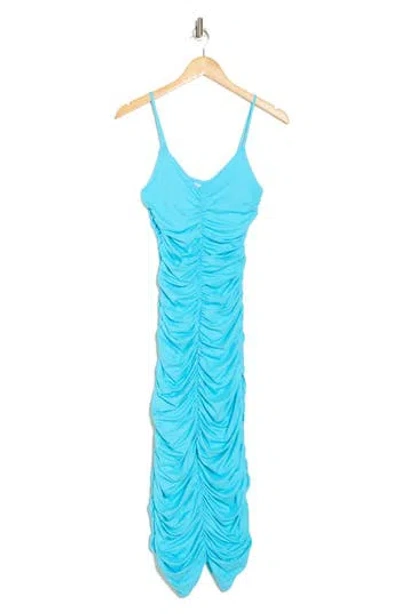Susana Monaco Ruched Body-con Maxi Dress In St Bart