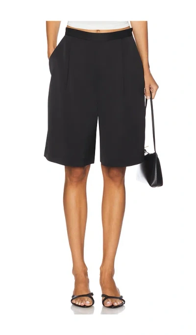 Susana Monaco Satin Short In Black